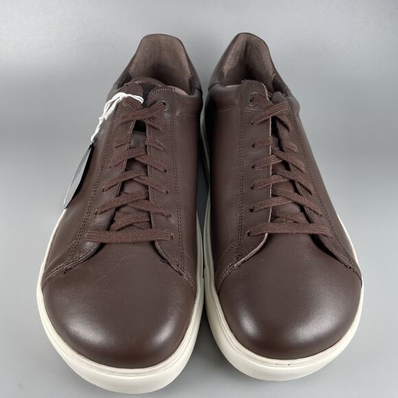 Birkenstock Bend Low Men's EU 46 US 13 Brown Leather Casual Shoe Comfort Sneaker - Picture 2 of 8